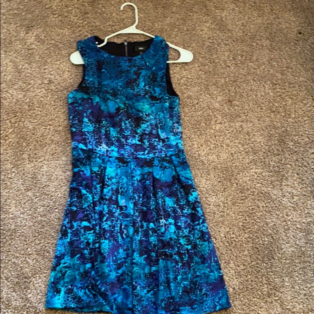 A Turquoise Church Dress